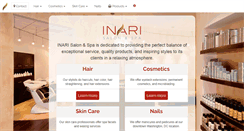 Desktop Screenshot of inarisalon.com